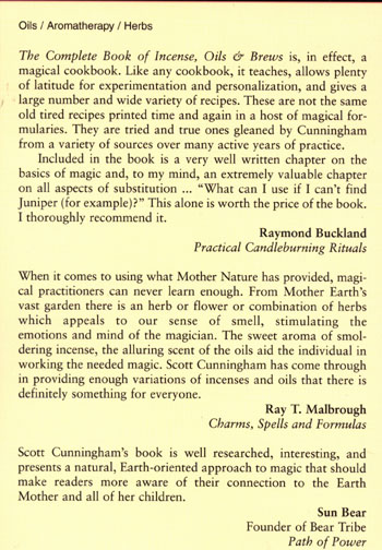 Book The Complete Book of Incense, Oils & brews