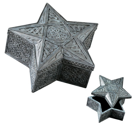 Box celtic Pentagram Box