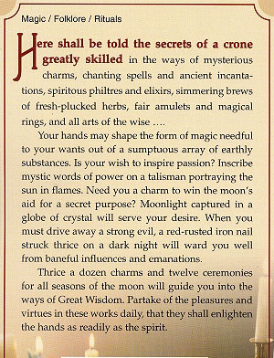 Book Crone's Book of Charm's & Spells