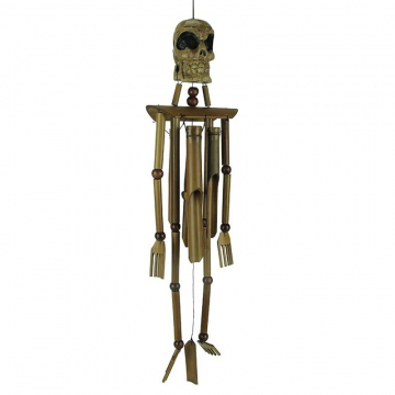 WINDCHIME SKELETON BAMBOO