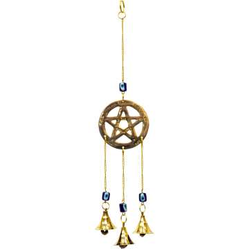 BELLS PENTACLE WITH EVIL EYE