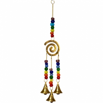 BELLS BRASS CHAKRA SPIRAL