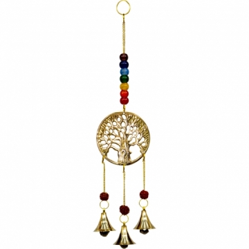 BELLS BRASS TREE OF LIFE CHAKRA