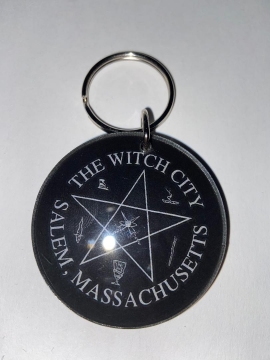 Keychain Pentagram Witch City