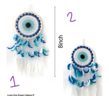 DREAM CATCHER EVIL EYE 8"