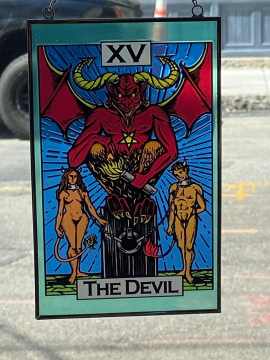 Suncatcher Tarot The Devil Card