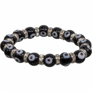 Bracelet Evil Eye Black