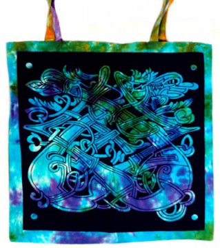 BAG TOTE DRAGON CELTIC