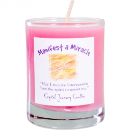 Candle Votive Manifest a Miracle
