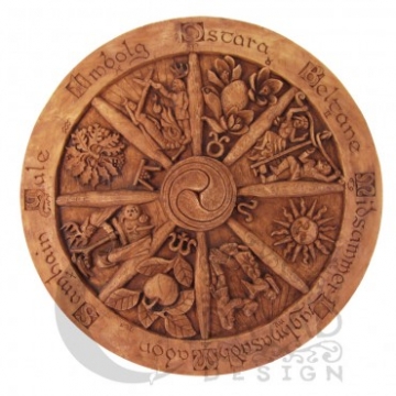 Plaque Wheel of the Year