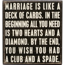 Sign Box Marriage Deck