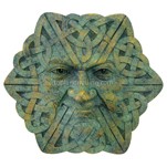 Plaque Greenman Celtic Face (LOW STOCK)