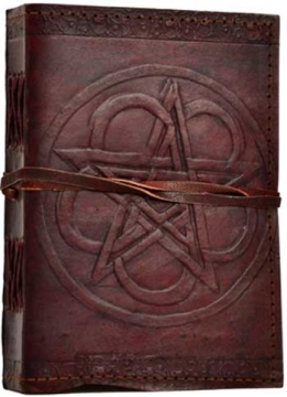 Journal Leather Pentagram