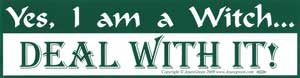 Bumper Sticker "DEAL WITH IT" (OUT OF STOCK)