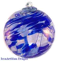 Witch Ball 6" DELFT BLUE