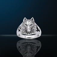 Ring Wolf Head