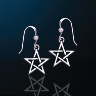 Earrings Pentagram