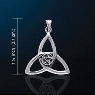 Pendant Triquetra with Pentacle (OUT OF STOCK)