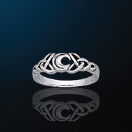 Ring Crescent Moon Small (OUT OF STOCK)