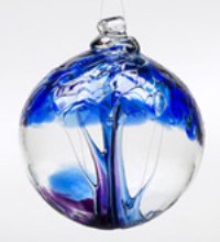 Glass Ball Winter Tree